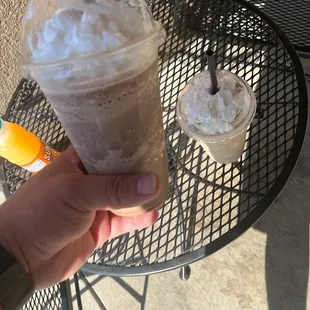 Toasted Almond Mocha it's lit!! Fire!! I recommend, it's a 10/10 for sure come try this place!!