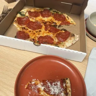Pepperoni pizza