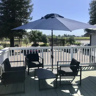 Cute little patio deck