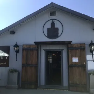 Tasting room entrance