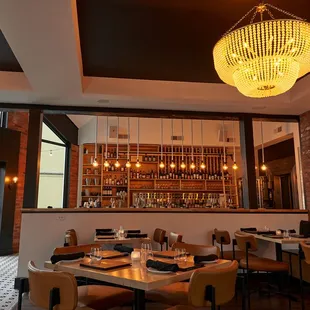 a view of the dining room