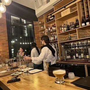 interior, sushi and sashimi