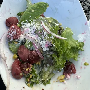Roasted Grape Salad