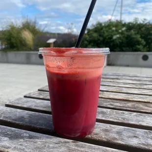 Humpback beet juice