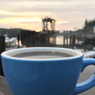 Enjoy a brew with a view