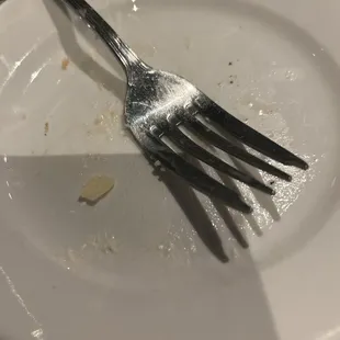 My plate after and has choices for everyone even if they don't eat seafood