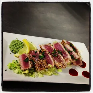 Seared Ahi Tuna Sandwich
