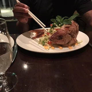 Crispy Whole Red Snapper