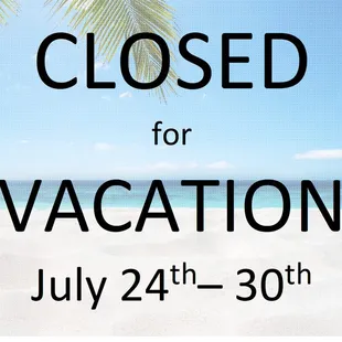 2023 Vacation