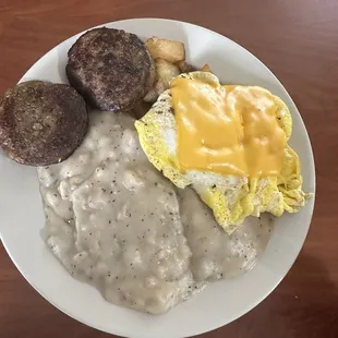 Sausage breakfast bowl