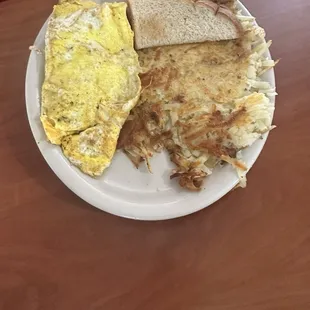 Goetta omelette