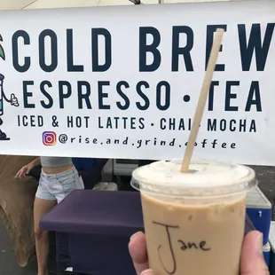 Today, I am Jane!  Some of the best coffees on the island!!!