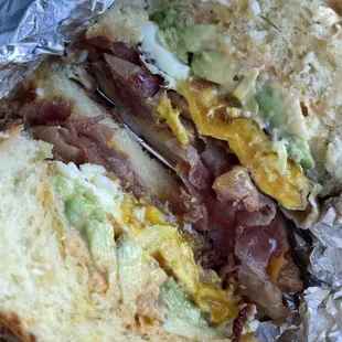Breakfast Sandwich. It&apos;s huge! &quot;That&apos;s what she said&quot; haha.