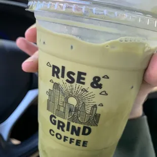 Iced Matcha Latte