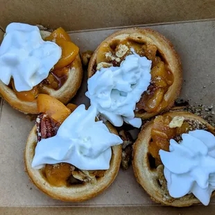 Peach Dream Mini Waffles