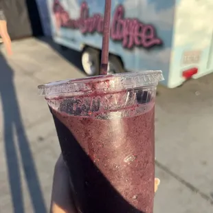 Açaí green smoothie