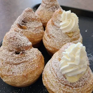 Cruffins are available Wednesday and Thursdays