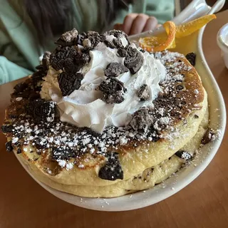 Oreo Choc Chips Pancakes
