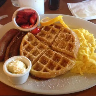 Iron Baked Belgian Waffle