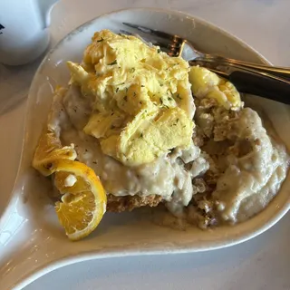 Chicken Biscuit & Egg Skillet