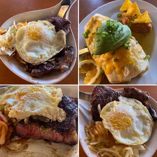 Grilled Carne Asada Steak Burrito