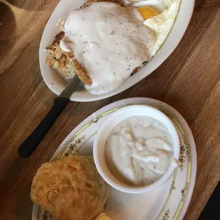 The chicken fried steak was amazing