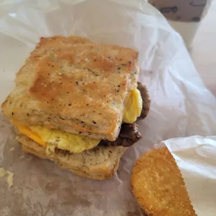 Delicious breakfast.