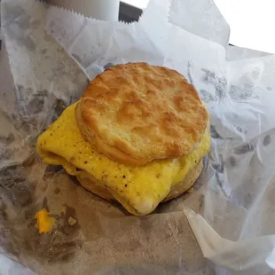 Bacon, Egg, and Cheese Biscuit