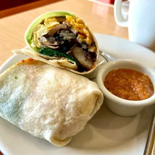 Veggie Breakfast Wrap