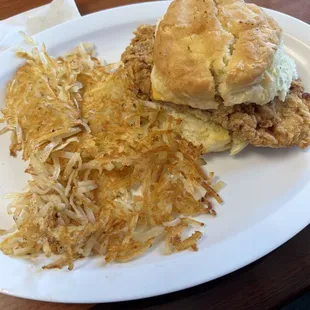 Colossal Tenderloin Biscuit!