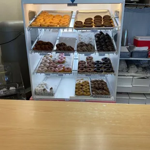 a variety of donuts