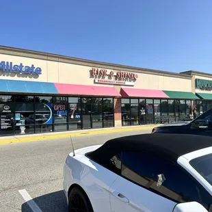 Strip mall