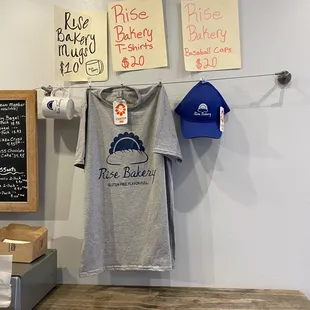 Rise bakery merchandise