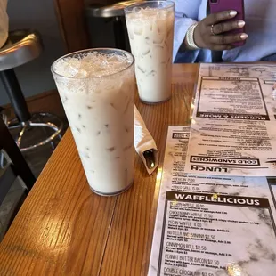 Iced chai tea