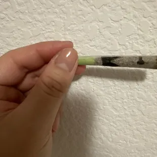 The infused wax in the preroll is clogging the pre roll from working