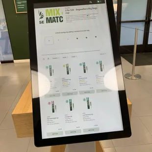 Cool this is where you order.