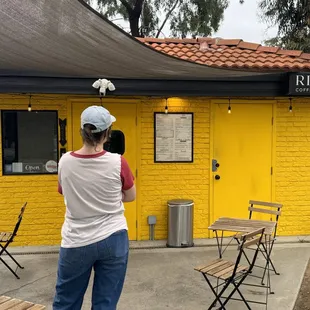 Our first time doing walk-up ordering! Normally we do drive-thru on the other side