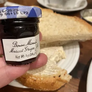 Muscat grape jelly. Yumm!
