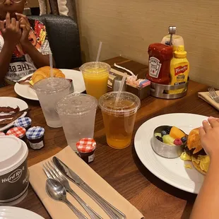 Bacon egg cheese croissant