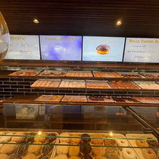  display of pastries