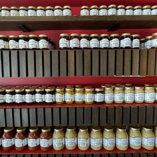 Jams, jellies and more at Rise &apos;n Roll Bakery on November 13, 2023