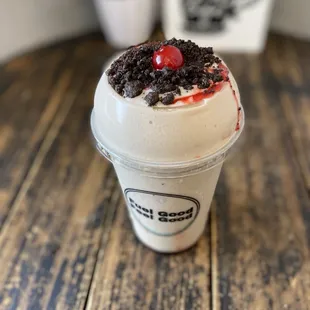 Introducing the cherry dipped cone Shake!!!