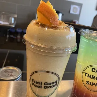 Orange creamsicle with prolessa shot