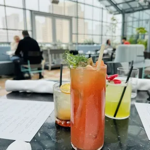 Cocktails with a view