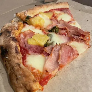 Ham, Roasted Pineapple Jalapeo Pizza
