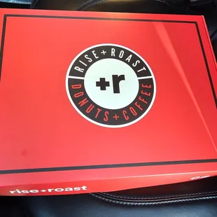 Donut box, so sleek!