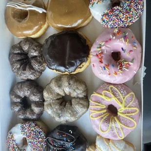 Dozen donuts