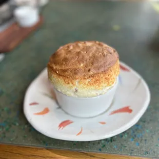 Ham and cheese soufflé