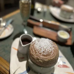 Chocolate soufflé