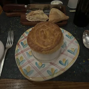 Herb and Spicy Sausage Souffle